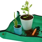 Коврик для пересадки растений, пластик, 67×67 см, Greengo - фото 54754294