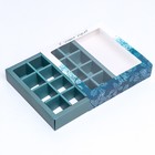 Коробка под 16 конфет «Новогодняя», 17.5×17.5×3.5 см - Фото 3
