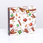 Коробка под 16 конфет «Новогодняя», 17.5×17.5×3.5 см - Фото 7