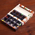 Коробка под 16 конфет «Новогодняя», 17.5×17.5×3.5 см - Фото 5