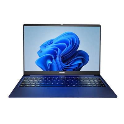 Ноутбук Tecno T1, 15.6", core i3, 12 Гб, SSD 256 Гб, Intel UHD, Win11, синий