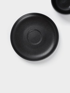 Чайная пара Magistro Carbon, 2 предмета: чашка 280 мл, блюдце d=16.5 см, фарфор, чёрная - Фото 5