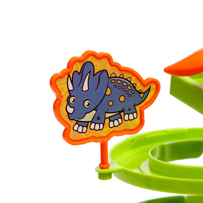 Развивающая игрушка "Горка динозавриков", световые и звуковые эффекты