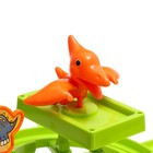 Развивающая игрушка «Горка динозавриков», световые и звуковые эффекты - фото 3910594