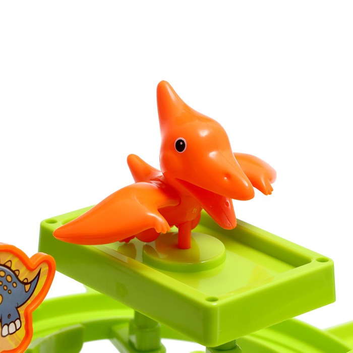 Развивающая игрушка «Горка динозавриков», световые и звуковые эффекты - фото 1926820167