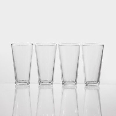 Набор стеклянных стаканов «Время дегустаций. Коктейли со льдом», 570 мл, 4 шт
