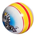 Мяч с рисунком, диаметр 12,5 см, цвета МИКС - Фото 2