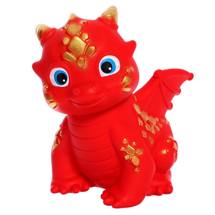 Фигурка «Дракон», 15 см, цвет красный