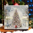 Салфетки новогодние бумажные Home Collection «Волшебная ночь», 3 слоя, 33х33 см, 20 шт - Фото 4