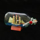 Корабль в бутылке "Есения", треугольные паруса, микс, 14*6*8см - Фото 2