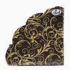 Новогодние салфетки бумажные круглые Art Bouquet Rondo «Очарование на черном», 3 слоя, d 32 см, 12 шт - Фото 3