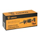 Пила сабельная аккумуляторная DEKO DKRS20, 20 В, 2х2 Ач, 2800 об/мин, ход 20 мм - фото 24713512
