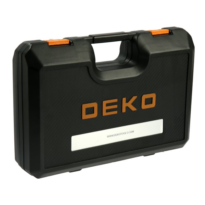 Перфоратор DEKO DKH1100W, 1100 Вт, 5300 уд/мин, 3.5 Дж, 5 буров SDS+ и дополнительный патрон