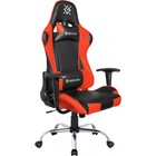 Кресло игровое Defender Azgard, до 160 кг, экокожа, черно-красное - фото 11017762
