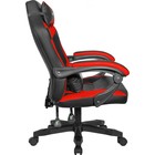 Кресло игровое Defender Master, 140 кг, экокожа, черно-красное - Фото 4