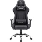 Кресло игровое Defender Azgard, до 160 кг, экокожа, черное - фото 24220350