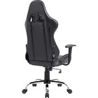 Кресло игровое Defender Azgard, до 160 кг, экокожа, черное - Фото 4