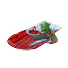 Блюдо стеклянное сервировочное Доляна «Рукавица. Вязка», 22,5×14×2 см, цвет красный - Фото 3