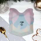 Тарелка в форме подарка "Апельсины", 15х17,3 см - фото 809605218