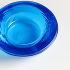 Подсвечник "Хей" 2,6х7,5см, 50мл СИНИЙ - фото 25469983