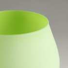 Подсвечник "ПАСТЕЛЬ-зелёная" 10,5х11,5 см, 760 см - фото 22866903
