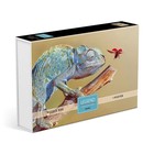 Пазлы «Хамелеон» в подарочной коробке, 500 элементов + постер - фото 320084305