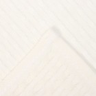 Набор кухонных полотенец «Доляна», белый, 35×60 см - 4 шт., 100% хл, вафля 220 г/м² - Фото 3