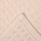 Набор кухонных полотенец «Доляна», бежевый, 35×60 см - 4 шт., 100% хлопок, вафля 220 г/м² - Фото 4