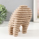 Сувенир полистоун "Песчаный слон" песочный 9х16,5х17,5 см - фото 24260895