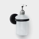 Дозатор для жидкого мыла Штольц Stölz Loft basic, цвет чёрный - фото 320259947