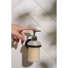 Дозатор для мыла Stölz Loft basic, 200 мл, подвесной, 10.5×7×15 см, чёрный - Фото 3