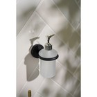 Дозатор для мыла Stölz Loft basic, 200 мл, подвесной, 10.5×7×15 см, чёрный - Фото 4