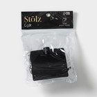 Держатель для туалетной бумаги Stölz Loft basic, чёрный - Фото 7