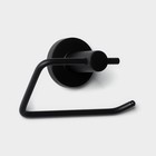 Держатель для туалетной бумаги Stölz loft, серия basic, чёрный - Фото 1