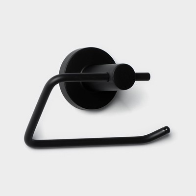 Держатель для туалетной бумаги Stölz loft, серия basic, чёрный