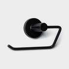 Держатель для туалетной бумаги Stölz loft, серия basic, чёрный - Фото 4