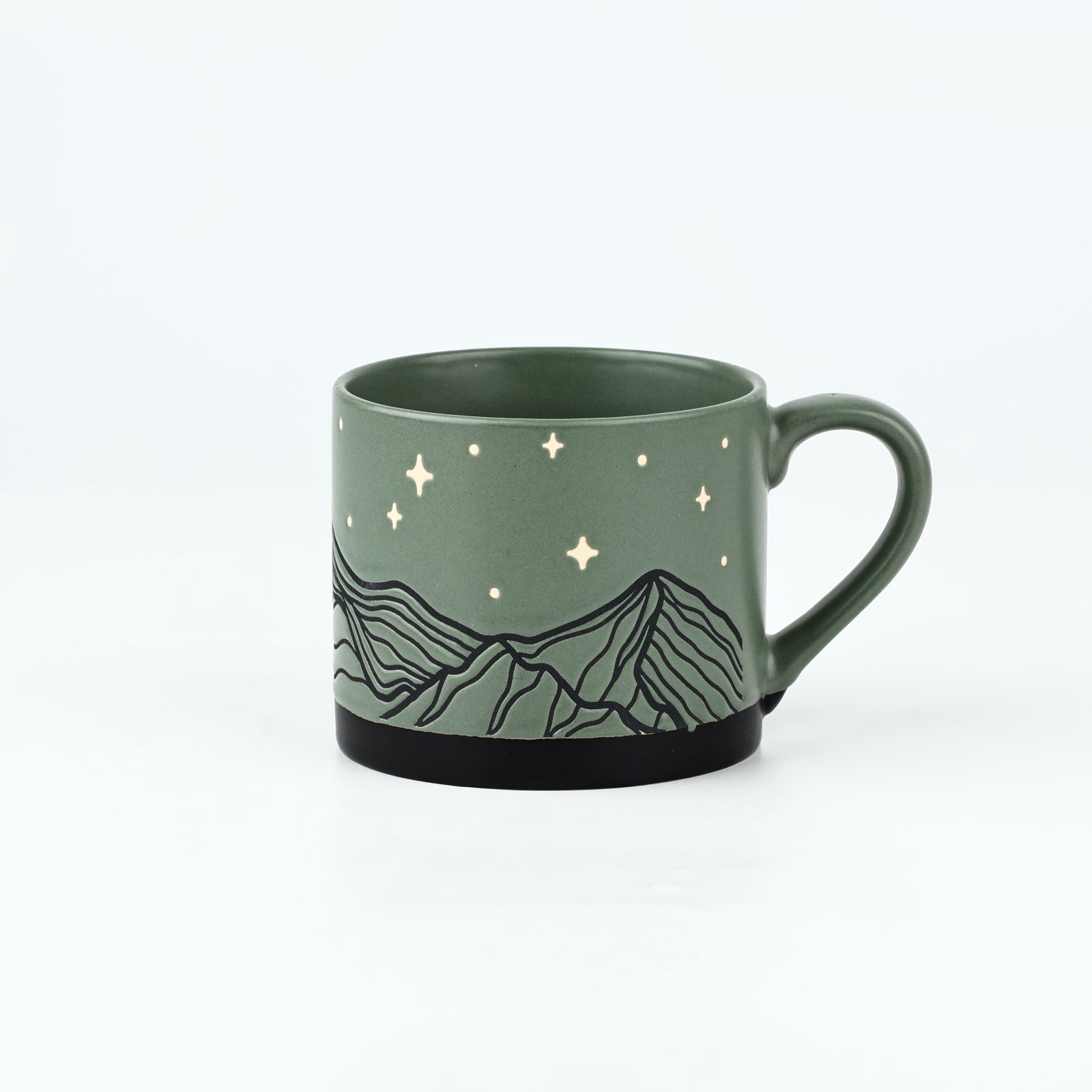 Кружка чайная керамическая «Горы», 320 мл, ручная работа Кружка чайная керамическая «Горы», 320 мл, ручная работа