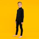 Трико для мальчика, рост 140 см (36), цвет черный 1110 - Фото 2