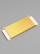 Подарочная коробка под плитку шоколада, с окном, золотая, 17×8×1.4 см - Фото 4