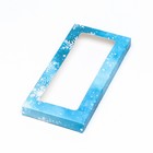 Коробка для шоколада новогодняя «Снежинки», 17×8×1.4 см - Фото 5