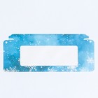 Коробка для шоколада новогодняя «Снежинки», 17×8×1.4 см - Фото 7