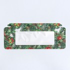 Коробка для шоколада новогодняя «Шишки», 17×8×1.4 см - Фото 7