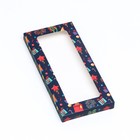 Коробка для шоколада новогодняя «Подарки», 17×8×1.4 см - Фото 5