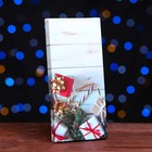 Подарочная коробка под плитку шоколада без окна "Елка с игрушками", 17,1 х 8 х 1,4 см - Фото 2