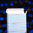 Коробка для шоколада новогодняя «Ёлка с игрушками», 17×8×1.4 см - Фото 4