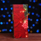 Коробка для шоколада новогодняя «С Новым годом», 17×8×1.4 см - Фото 3