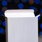 Подарочная коробка под плитку шоколада без окна "Серебро", 17,1 х 8 х 1,4 см (комплект 5 шт) - фото 24260944