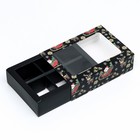 Коробка складная под 6 конфет "Дед Мороз" , 13,7 х 9,8 х 3,8 см - фото 22834887