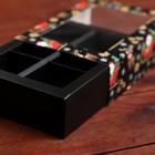 Коробка складная под 6 конфет "Дед Мороз" , 13,7 х 9,8 х 3,8 см - фото 9739267