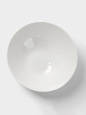 Салатник Доляна White Label, 600 мл, фарфор, белый